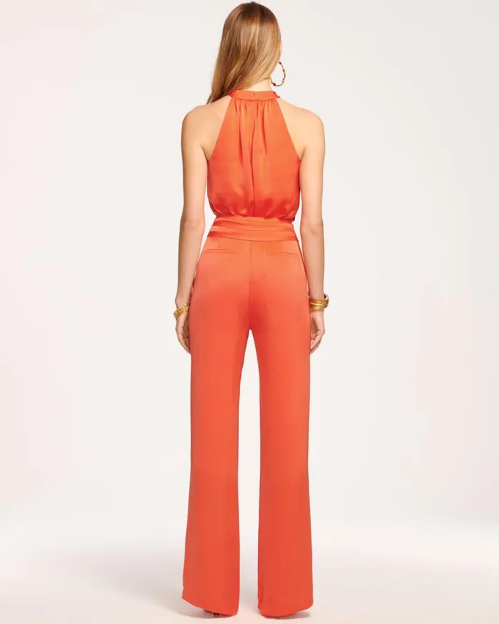 Women Joss Wide Leg Pant Poppy Pink Ramy Brook Pants Women Joss Wide Leg Pant Poppy Pink Ramy Brook Pants