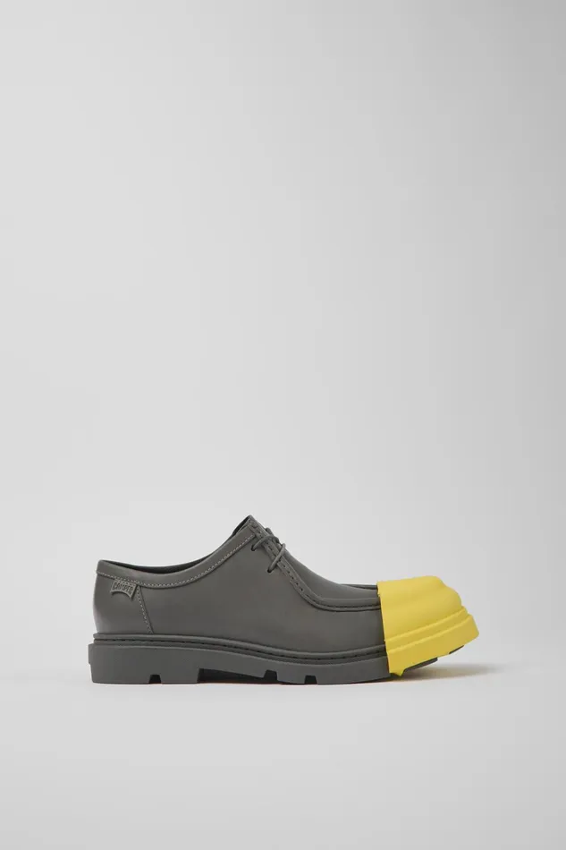 Women Junction Gray Responsibly Raised Leather Shoes Camper Formal Shoes Women Junction Gray Responsibly Raised Leather Shoes Camper Formal Shoes