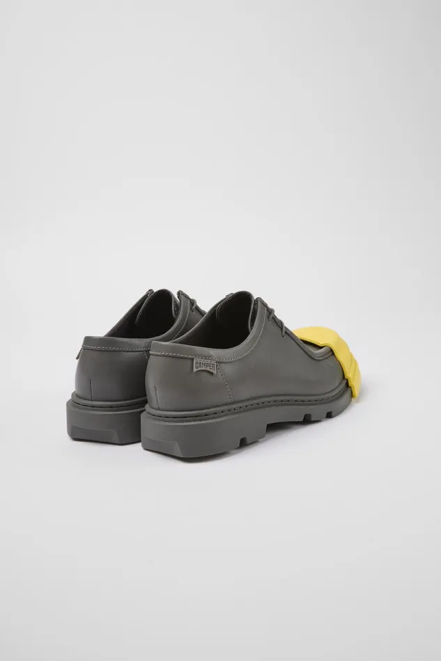 Women Junction Gray Responsibly Raised Leather Shoes Camper Formal Shoes Women Junction Gray Responsibly Raised Leather Shoes Camper Formal Shoes