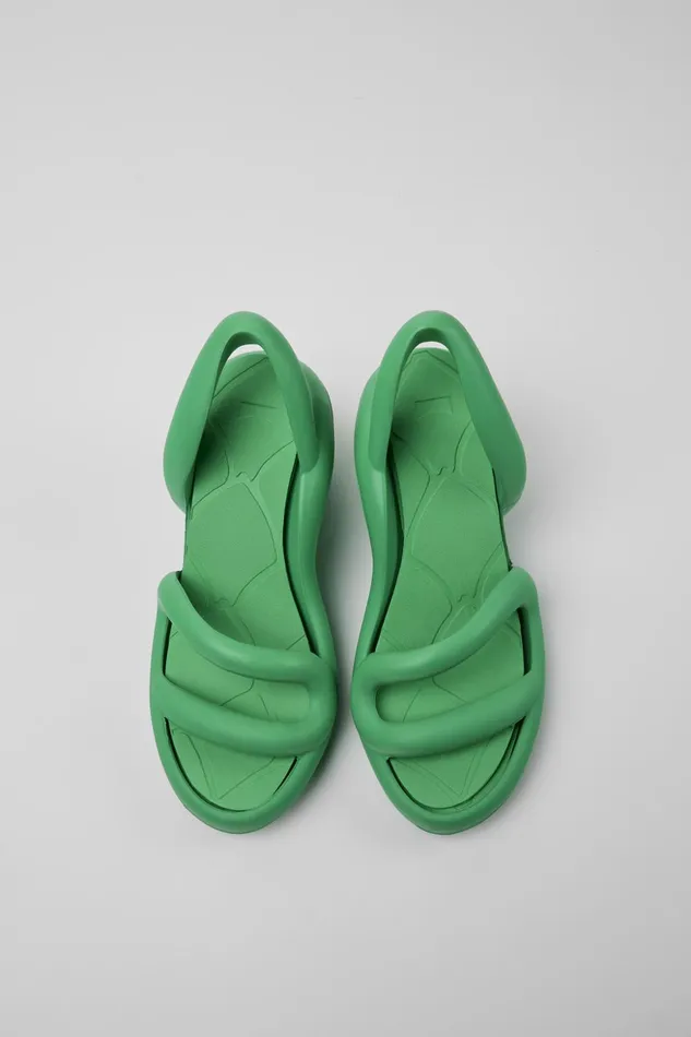 Women Kobarah Green Unisex Sandals Camper Heels Women Kobarah Green Unisex Sandals Camper Heels