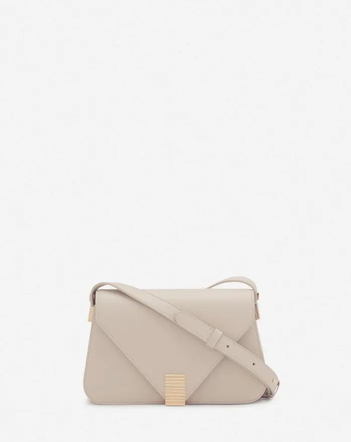 Women Lanvin Concerto Concerto Arpge Leather Bag Light Beige
