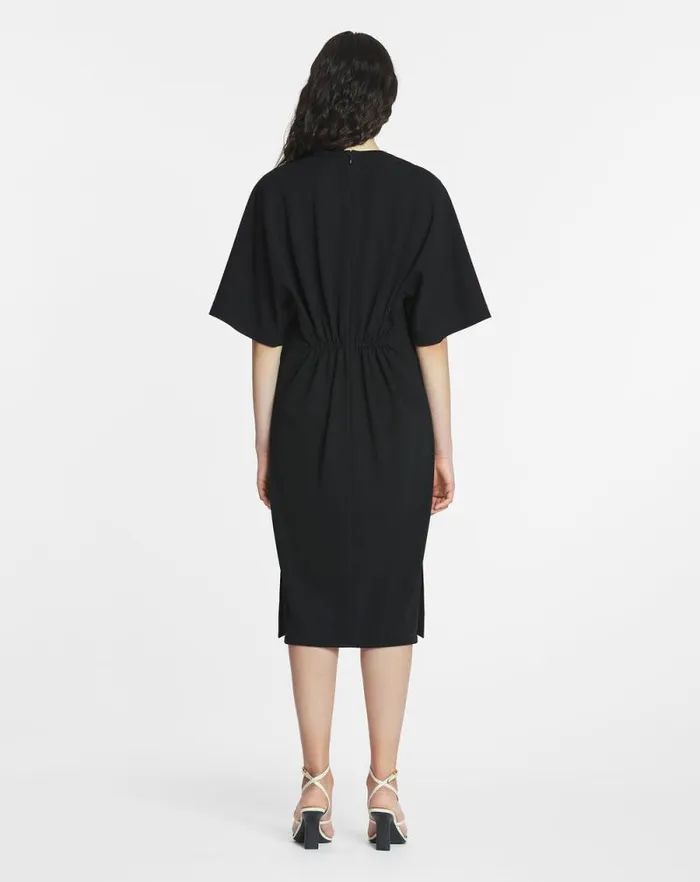 Women Lanvin Dresses Tshirt Dress In Jersey Black Women Lanvin Dresses Tshirt Dress In Jersey Black