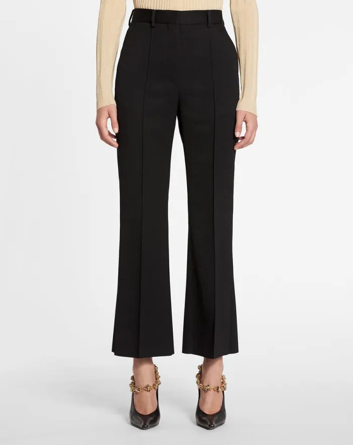 Women Lanvin Pants Flared Pants Black Women Lanvin Pants Flared Pants Black