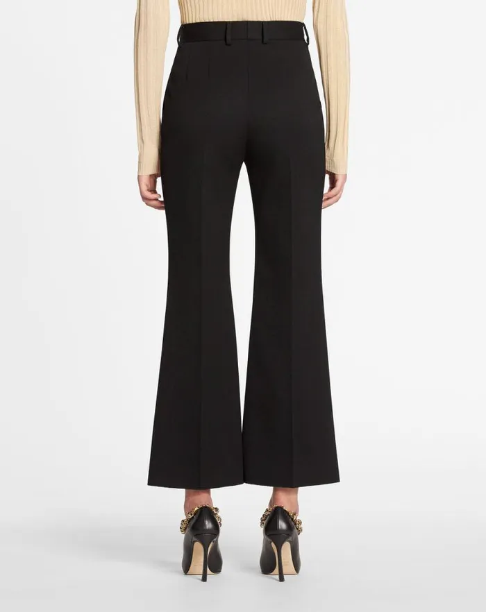 Women Lanvin Pants Flared Pants Black Women Lanvin Pants Flared Pants Black