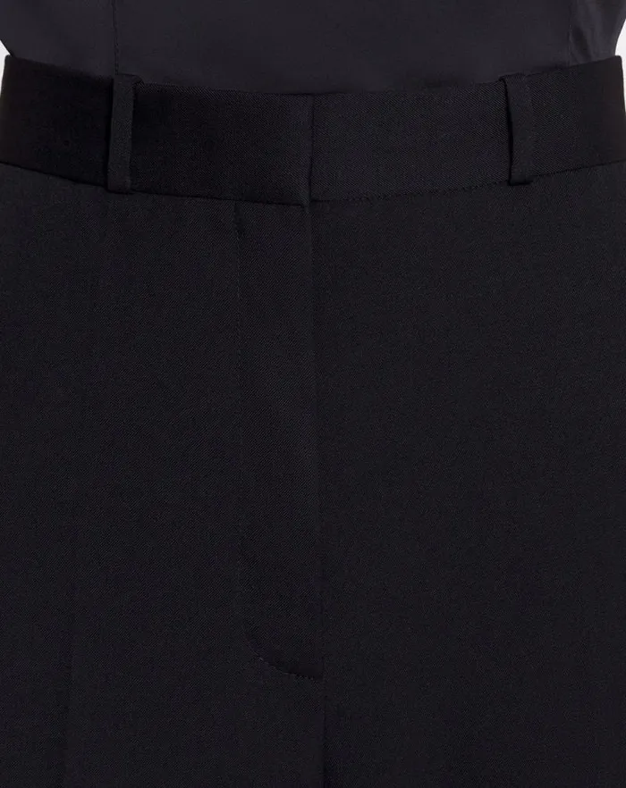 Women Lanvin Pants Wide Leg Pants Black Women Lanvin Pants Wide Leg Pants Black
