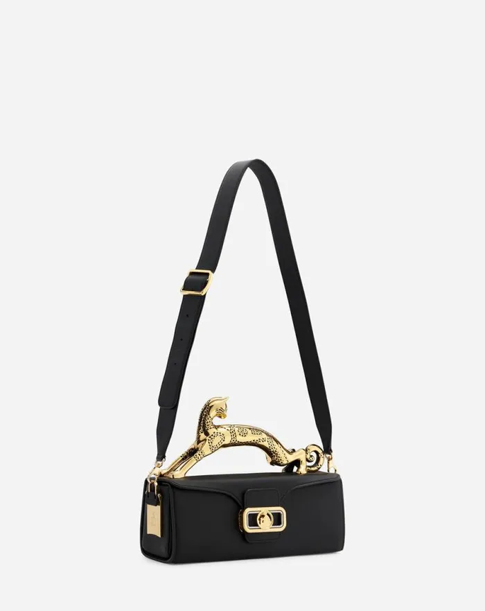 Women Lanvin Pencil Pencil Cat Bag In Box Calf Black Women Lanvin Pencil Pencil Cat Bag In Box Calf Black