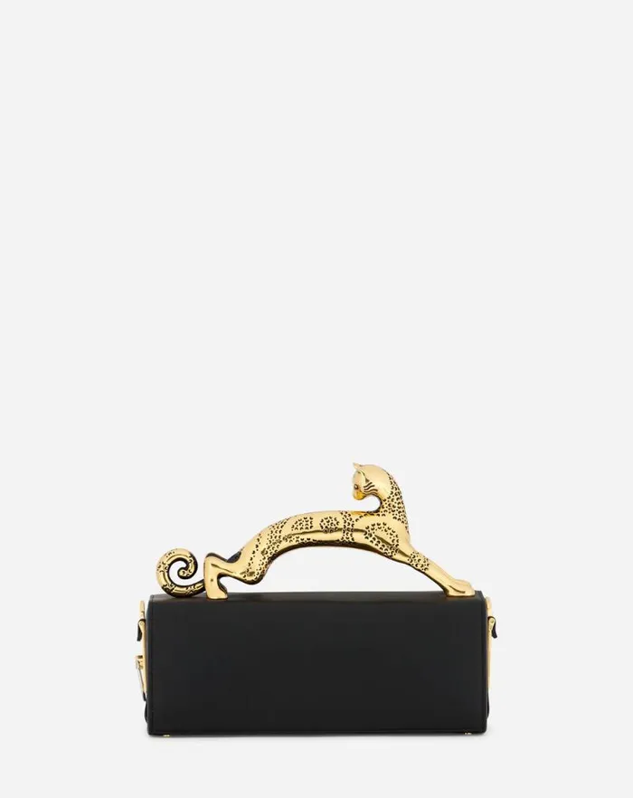 Women Lanvin Pencil Pencil Cat Bag In Box Calf Black Women Lanvin Pencil Pencil Cat Bag In Box Calf Black