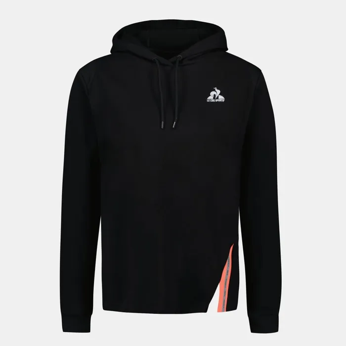 Women Le Coq Sportif Sweatshirts And Hoodies Training Performance Hoodie Black