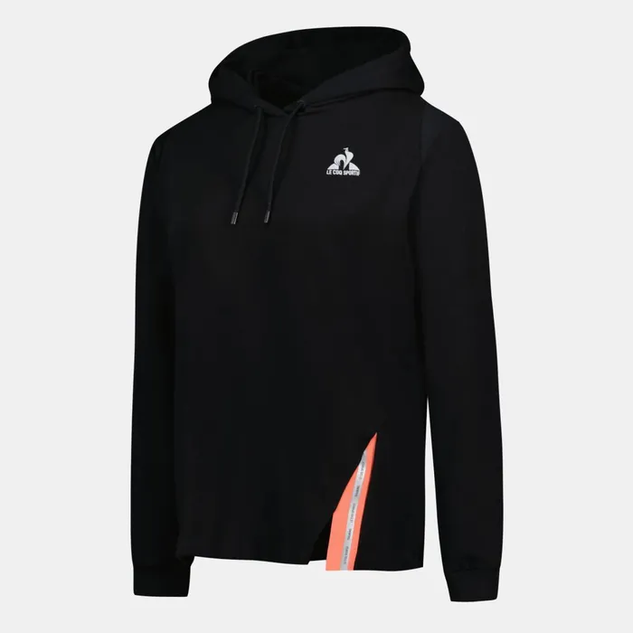 Women Le Coq Sportif Sweatshirts And Hoodies Training Performance Hoodie Black