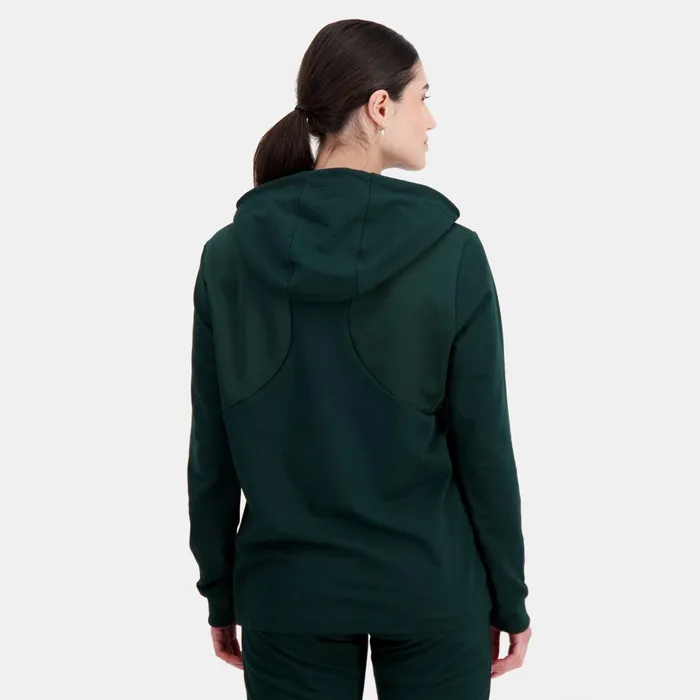 Women Le Coq Sportif Sweatshirts And Hoodies Training Performance Hoodie Scarab Women Le Coq Sportif Sweatshirts And Hoodies Training Performance Hoodie Scarab
