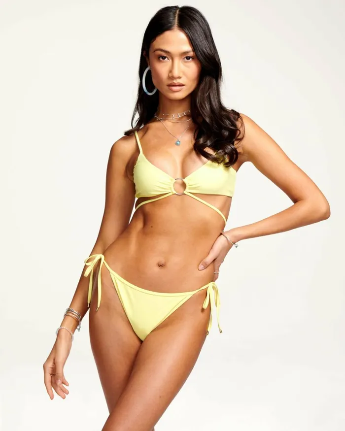 Women Lesia String Bikini Bottom White Ramy Brook Swimwear Women Lesia String Bikini Bottom White Ramy Brook Swimwear