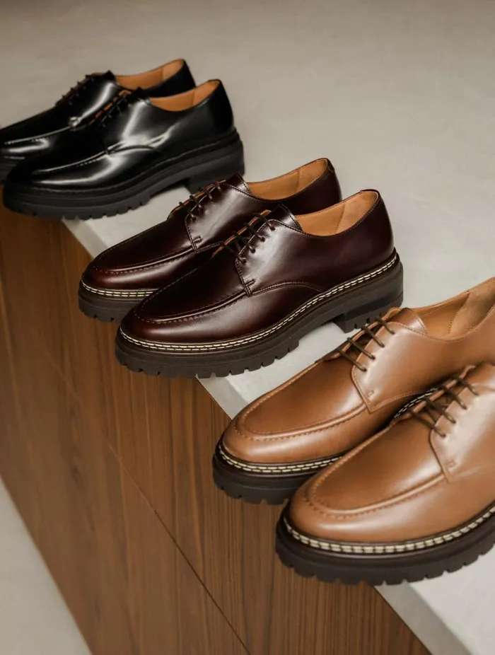 Women Loafers and Derbies Bobbies April Irish Coffee
