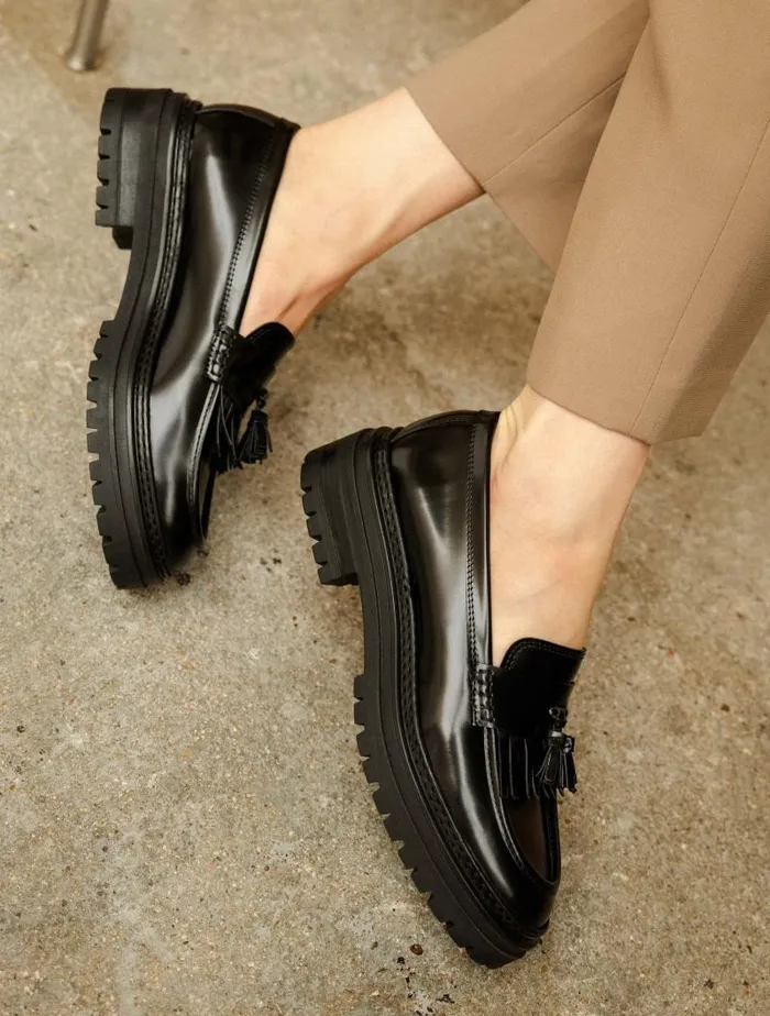 Women Loafers and Derbies Bobbies Deniz Siyah Black Women Loafers and Derbies Bobbies Deniz Siyah Black