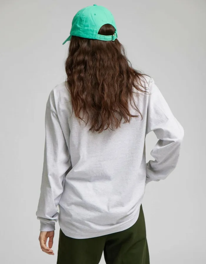 Women Long Sleeve Tops Colorful Standard Oversized Organic LS TShirt Hunter Green