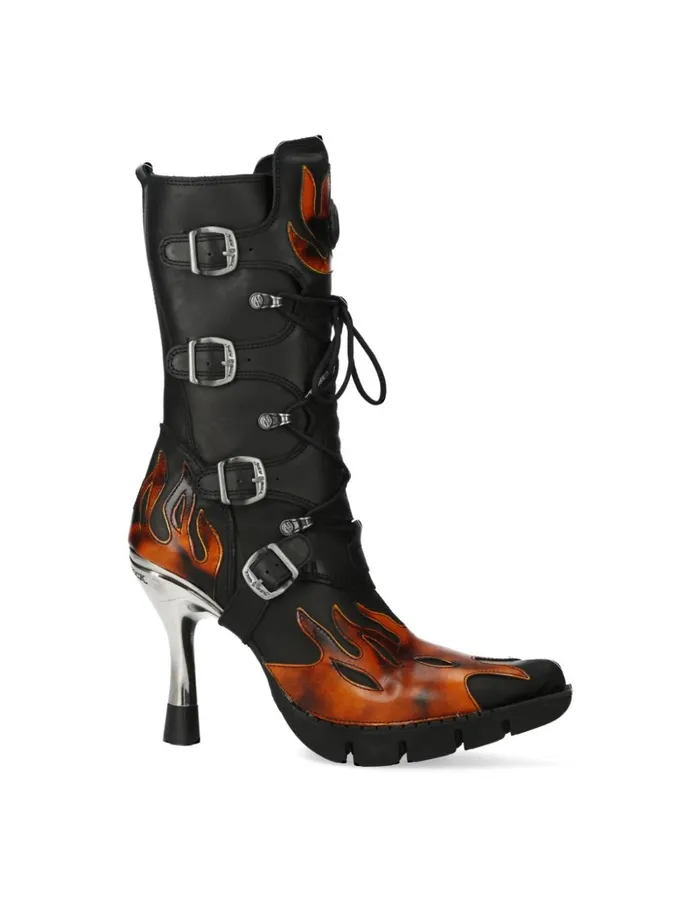 Women M9591S8 New Rock Boots Women M9591S8 New Rock Boots