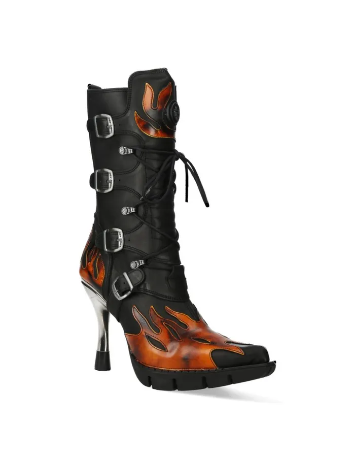 Women M9591S8 New Rock Boots Women M9591S8 New Rock Boots