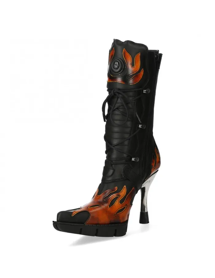 Women M9591S8 New Rock Boots Women M9591S8 New Rock Boots