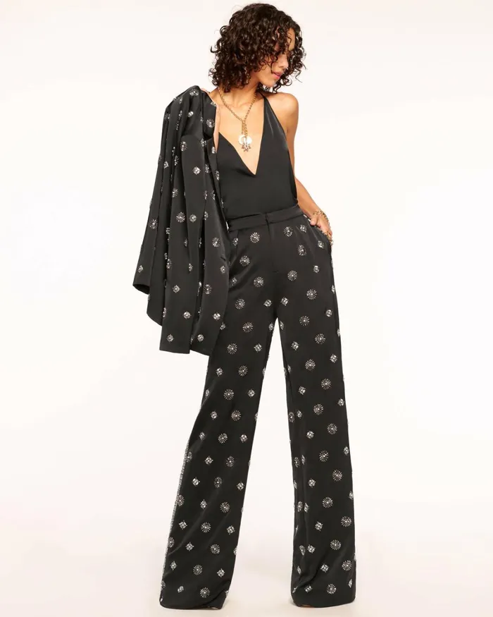 Women Makayla Embellished Pant Black Ramy Brook Pants Women Makayla Embellished Pant Black Ramy Brook Pants