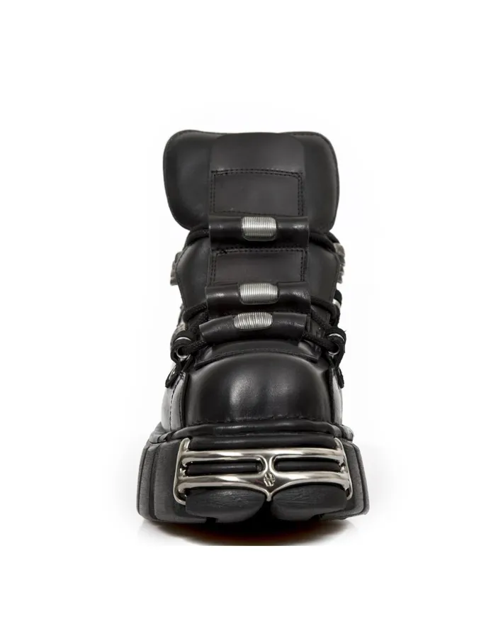 WomenMen Ankle Boot Metallic M215S3 New Rock Booties WomenMen Ankle Boot Metallic M215S3 New Rock Booties