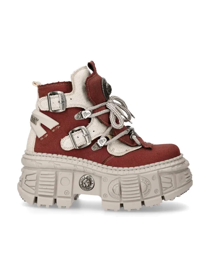 WomenMen Ankle Boot Tank MWall052V5 New Rock Booties WomenMen Ankle Boot Tank MWall052V5 New Rock Booties