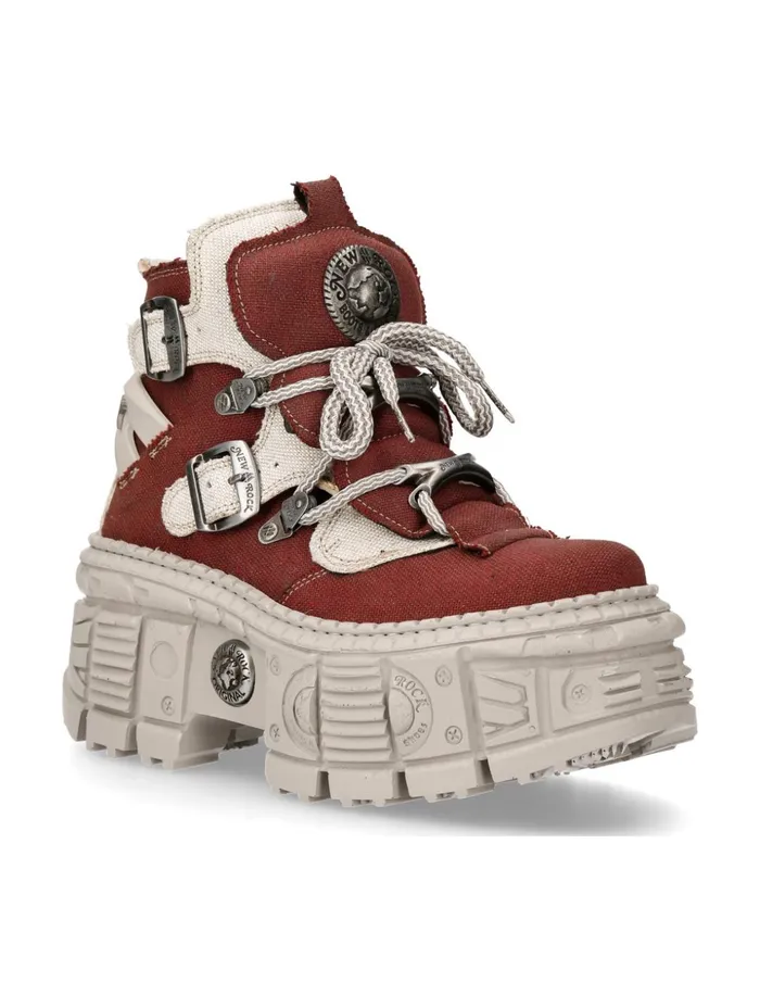 WomenMen Ankle Boot Tank MWall052V5 New Rock Booties WomenMen Ankle Boot Tank MWall052V5 New Rock Booties