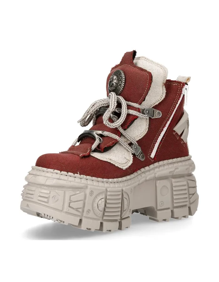 WomenMen Ankle Boot Tank MWall052V5 New Rock Booties WomenMen Ankle Boot Tank MWall052V5 New Rock Booties