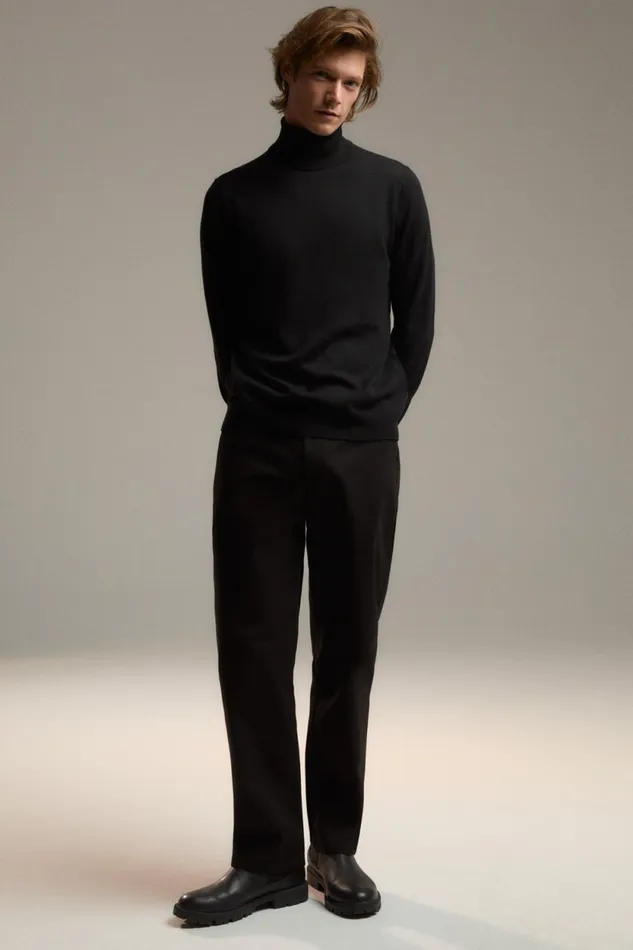 WomenMen Black Grek Pants Ecoalf Onepointzero