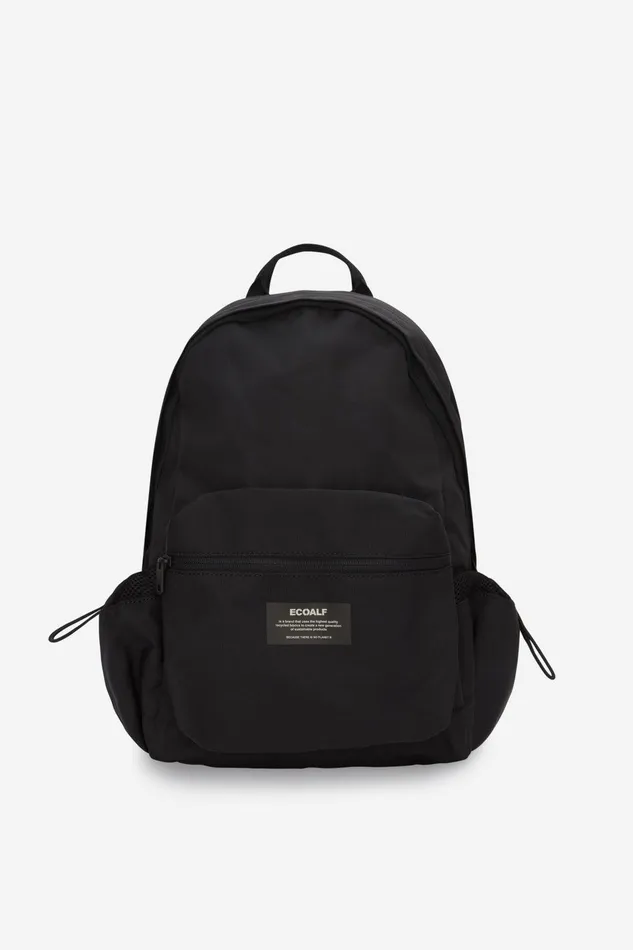WomenMen Black Wakai Backpack Ecoalf Backpacks