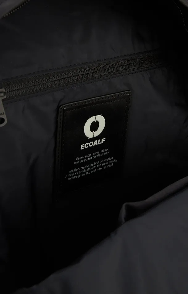 WomenMen Black Wakai Backpack Ecoalf Backpacks