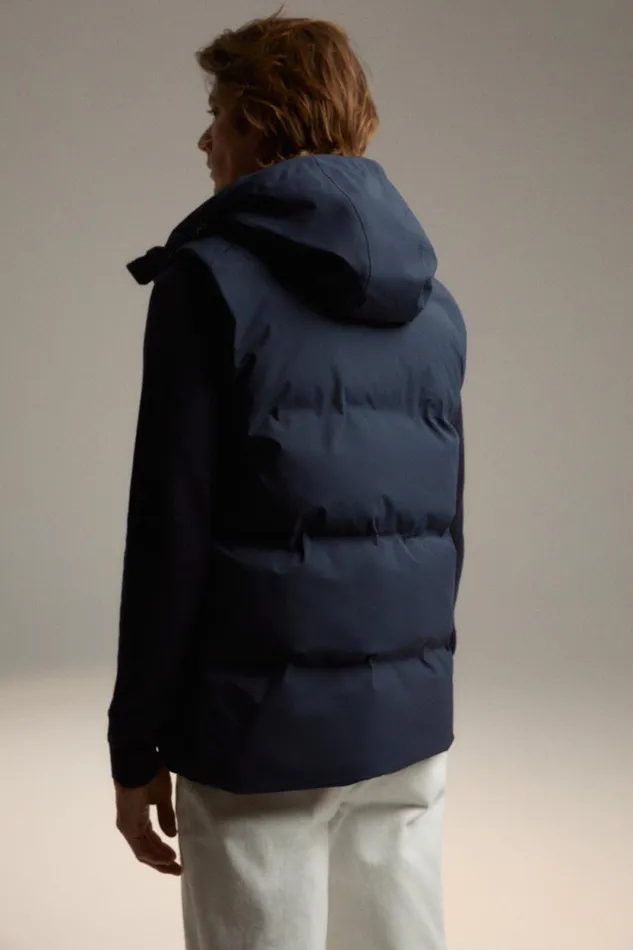 WomenMen Blue Mauna Vest Ecoalf Onepointzero
