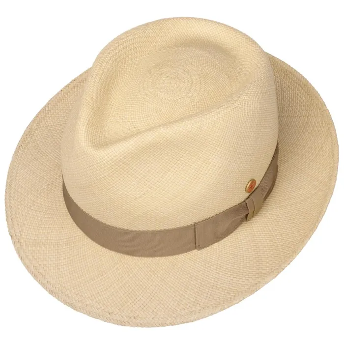 WomenMen Bogart Hats Mayser Manuel Brisa Panama Hat Natural Blue WomenMen Bogart Hats Mayser Manuel Brisa Panama Hat Natural Blue