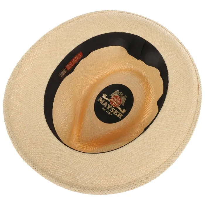 WomenMen Bogart Hats Mayser Manuel Brisa Panama Hat Natural Blue WomenMen Bogart Hats Mayser Manuel Brisa Panama Hat Natural Blue
