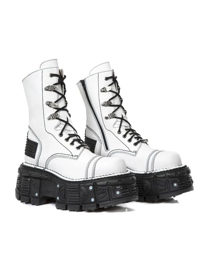 WomenMen Boot Imperfect MTank001V7 New Rock Boots