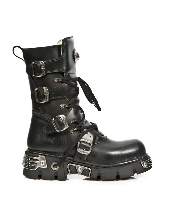 WomenMen Boot Metallic M373bC1 New Rock Boots