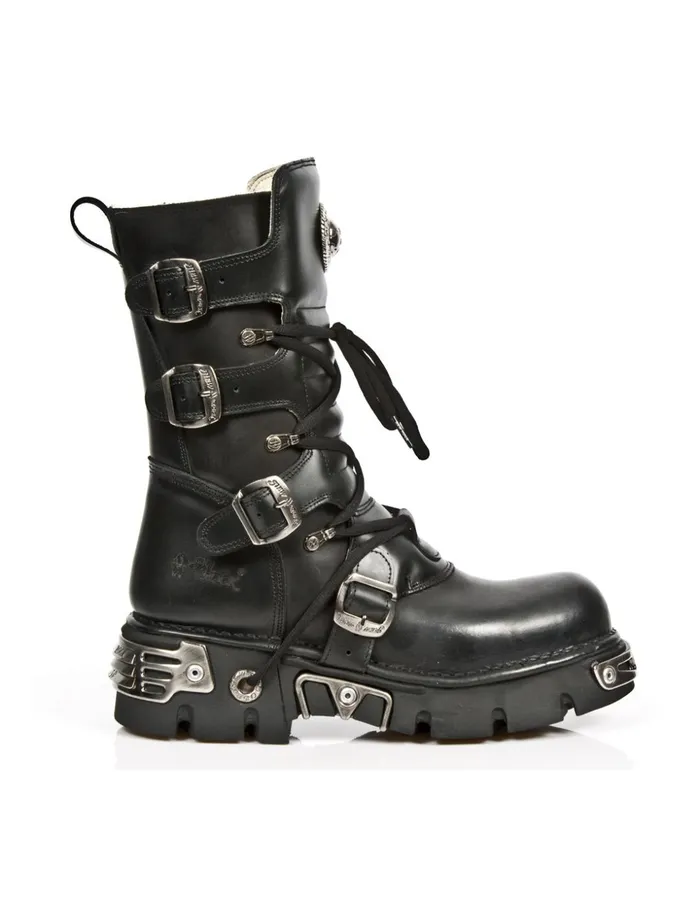 WomenMen Boot Metallic M373bC1 New Rock Boots WomenMen Boot Metallic M373bC1 New Rock Boots