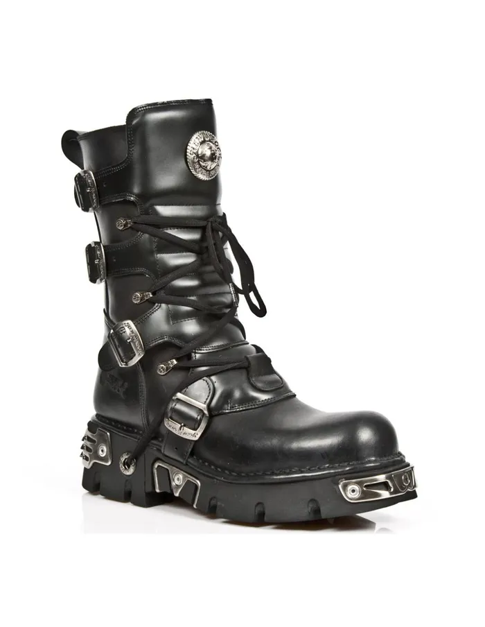 WomenMen Boot Metallic M373bC1 New Rock Boots WomenMen Boot Metallic M373bC1 New Rock Boots