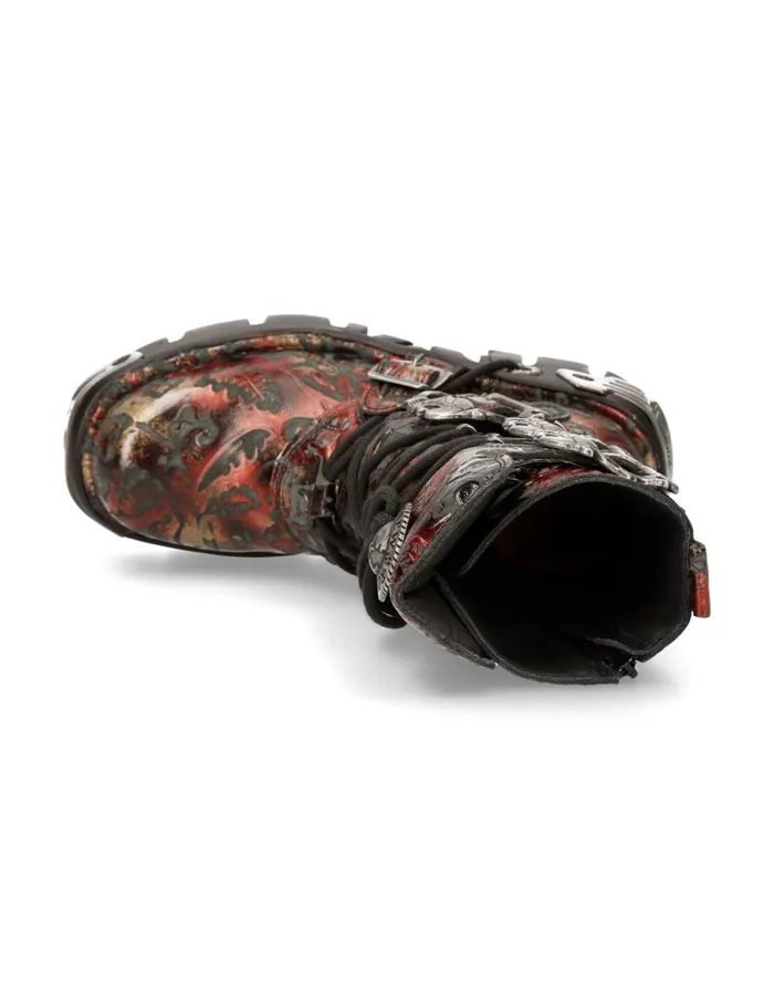 WomenMen Boot Metallic M391S26 New Rock Boots WomenMen Boot Metallic M391S26 New Rock Boots