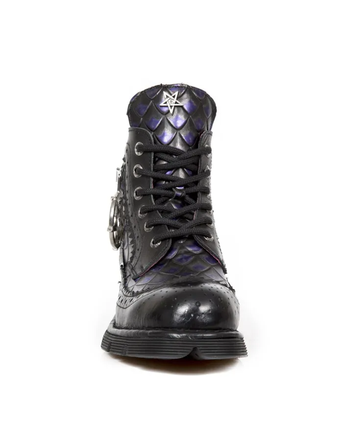 WomenMen Boot Metallic MMili122C1 New Rock Boots WomenMen Boot Metallic MMili122C1 New Rock Boots
