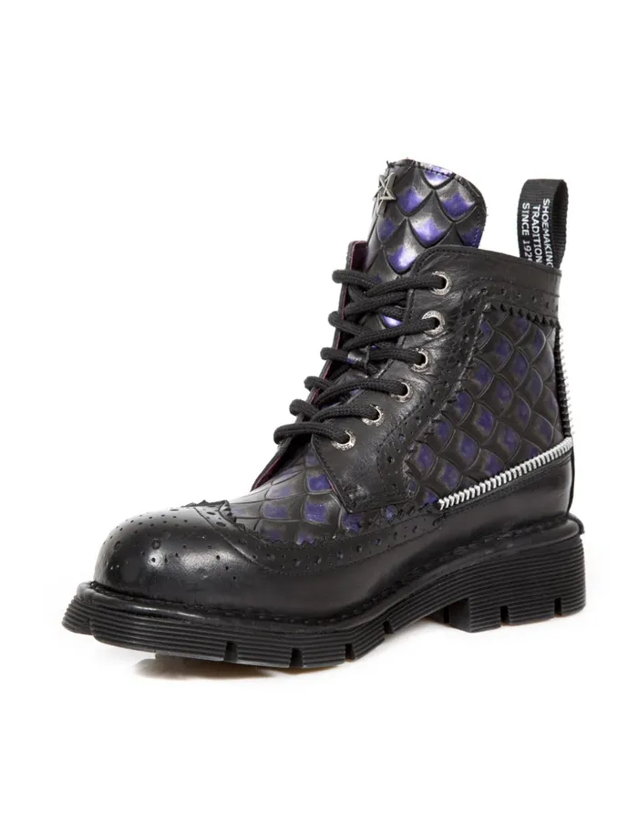 WomenMen Boot Metallic MMili122C1 New Rock Boots WomenMen Boot Metallic MMili122C1 New Rock Boots