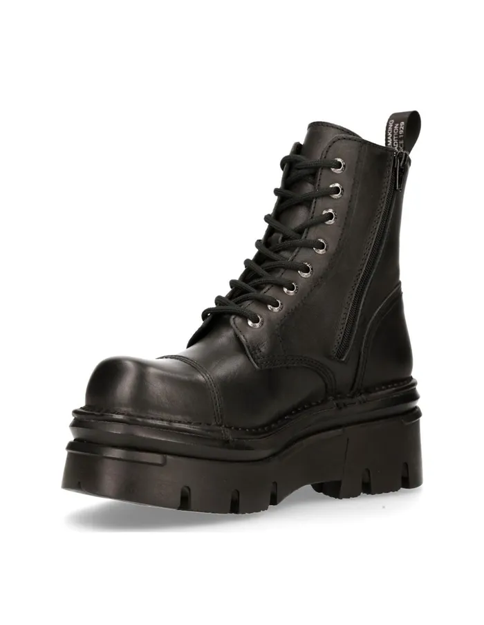 WomenMen Boot Metallic MNewmili083C22 New Rock Boots WomenMen Boot Metallic MNewmili083C22 New Rock Boots
