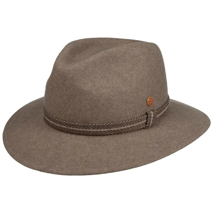 WomenMen Felt Hats Mayser Gedeon Plus Traveller Wool Hat Anthracitemottled WomenMen Felt Hats Mayser Gedeon Plus Traveller Wool Hat Anthracitemottled