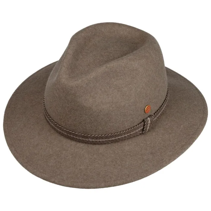 WomenMen Felt Hats Mayser Gedeon Plus Traveller Wool Hat Anthracitemottled WomenMen Felt Hats Mayser Gedeon Plus Traveller Wool Hat Anthracitemottled