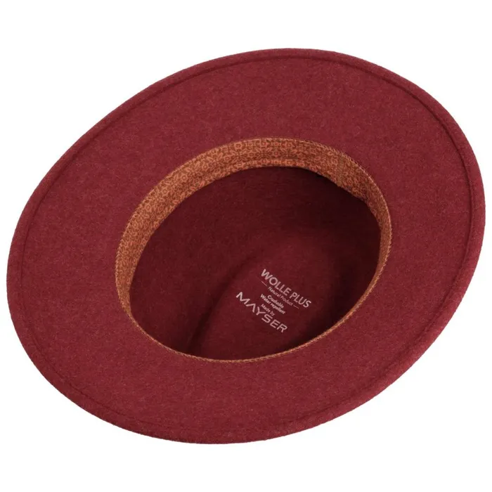 WomenMen Felt Hats Mayser Gedeon Plus Traveller Wool Hat Anthracitemottled WomenMen Felt Hats Mayser Gedeon Plus Traveller Wool Hat Anthracitemottled