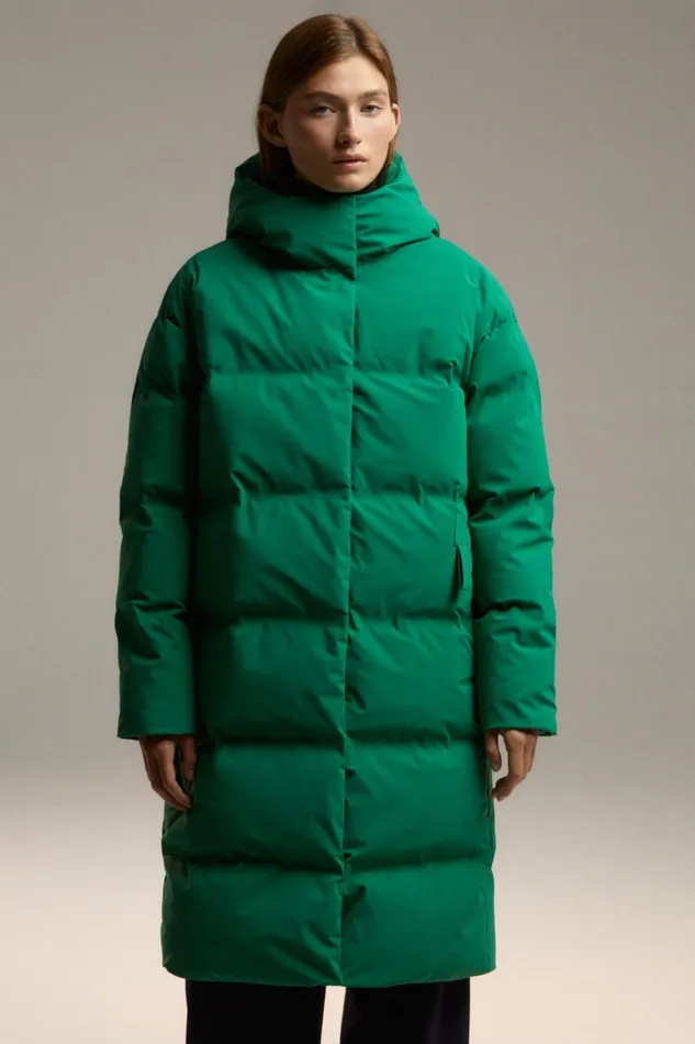 WomenMen Green Octave Jacket Ecoalf Onepointzero