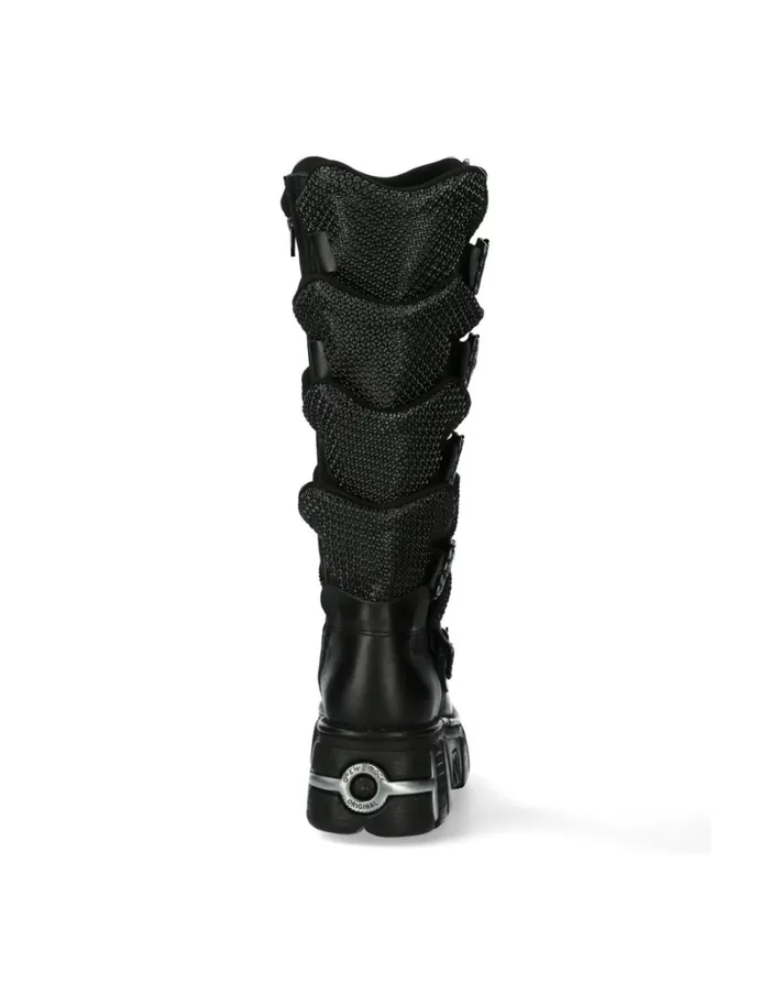 WomenMen High Boot Metallic M738C1 New Rock High Boots WomenMen High Boot Metallic M738C1 New Rock High Boots