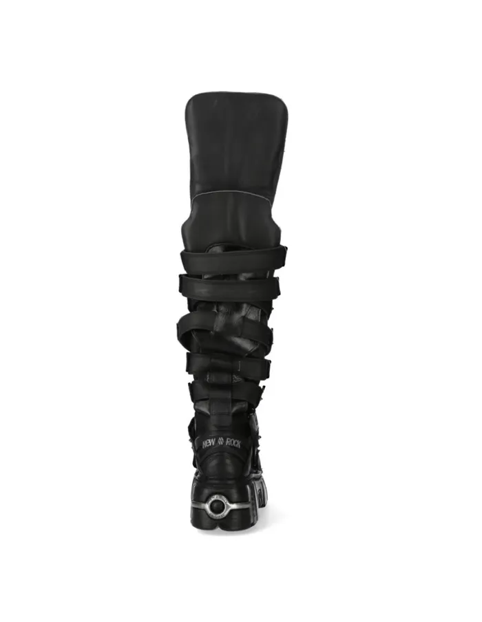 WomenMen MMet041C3 New Rock High Boots WomenMen MMet041C3 New Rock High Boots