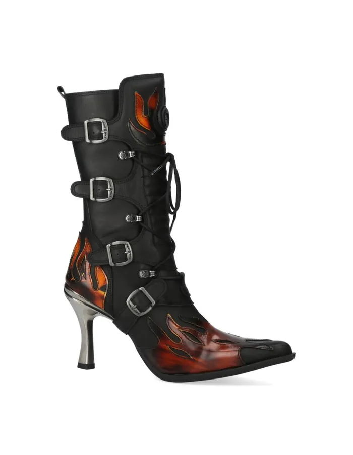 WomenMen Malicia M9591S1 New Rock High Boots WomenMen Malicia M9591S1 New Rock High Boots