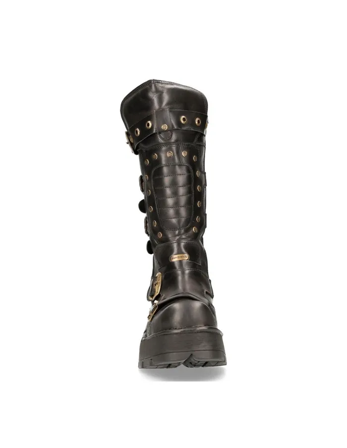 WomenMen Metallic M1021C4 New Rock Boots WomenMen Metallic M1021C4 New Rock Boots