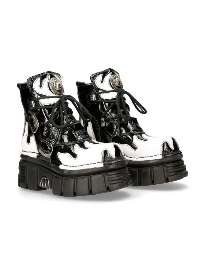 WomenMen Metallic M288C10 New Rock Boots