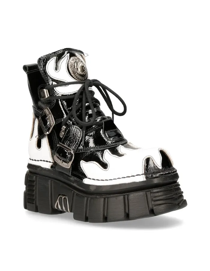 WomenMen Metallic M288C10 New Rock Boots WomenMen Metallic M288C10 New Rock Boots